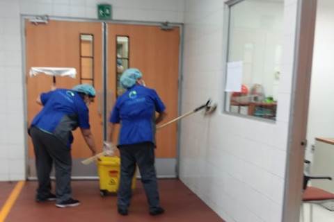 Limpieza de hospitales